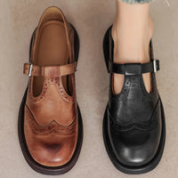 Scarpe Mary Jane con Cinturino a T